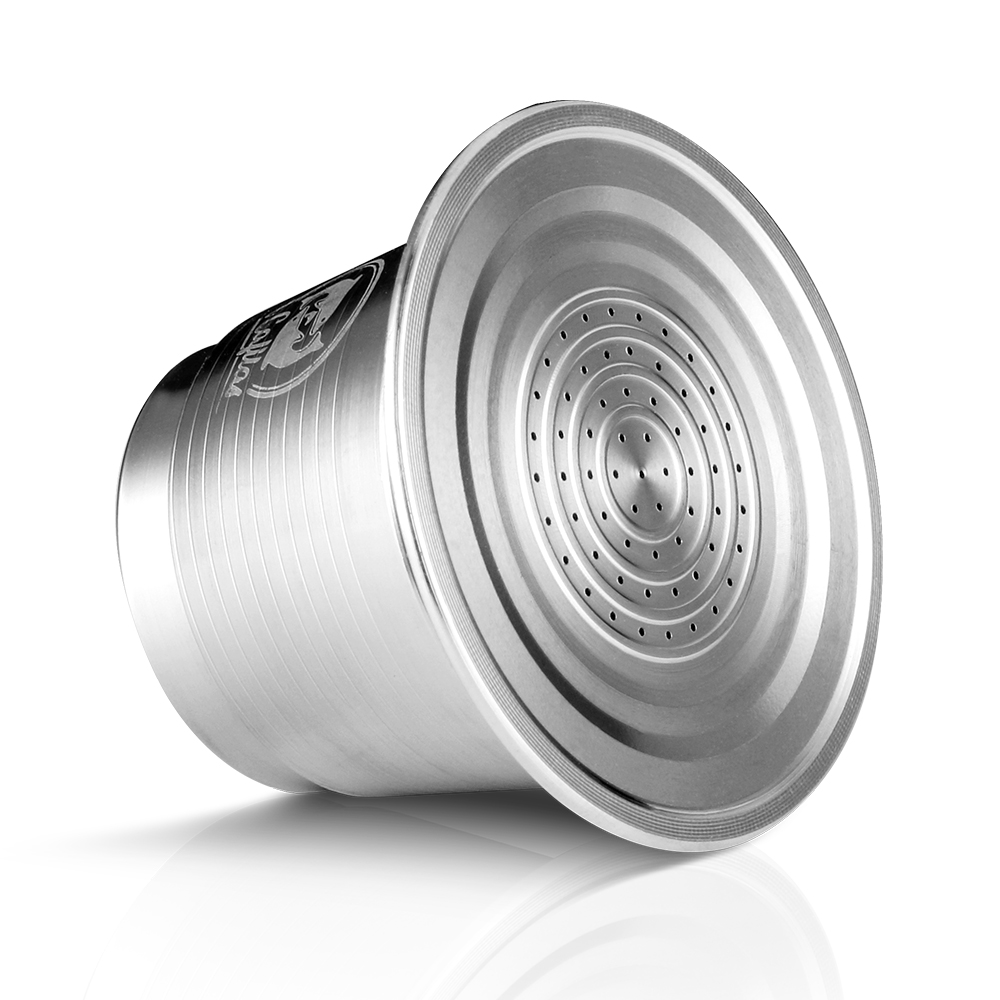 ネスプレッソ用の詰め替え可能なステンレス鋼コーヒーカプセル