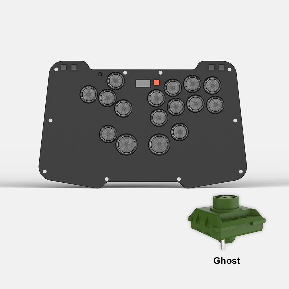 Duelpad Zen Ergo-split All-button Stickless Fighting Controller