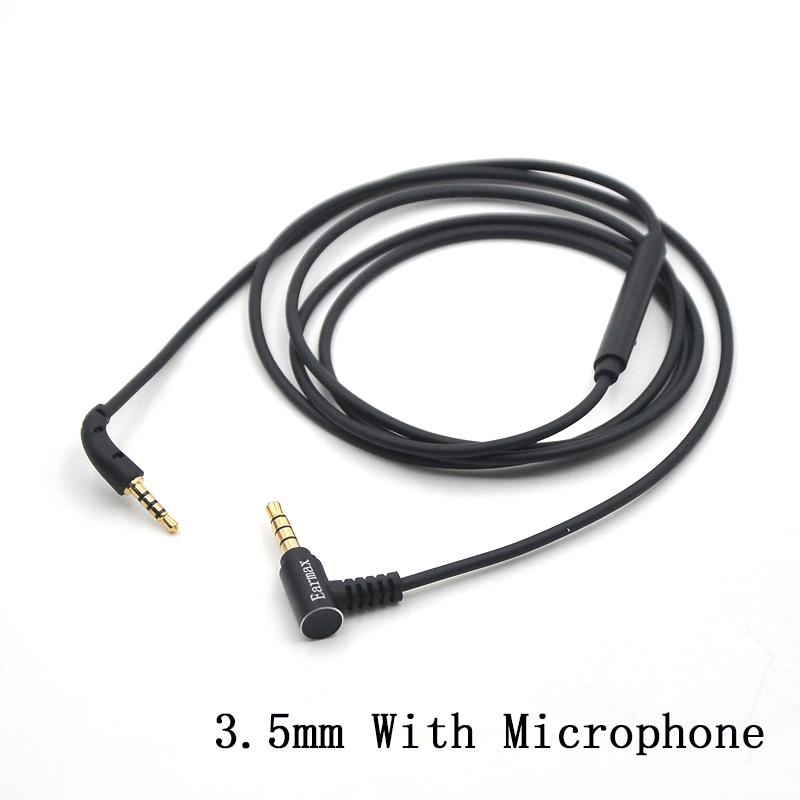 For B&W P5 Replaceable Earphone 3.5mm to 2.5mm Single Crystal