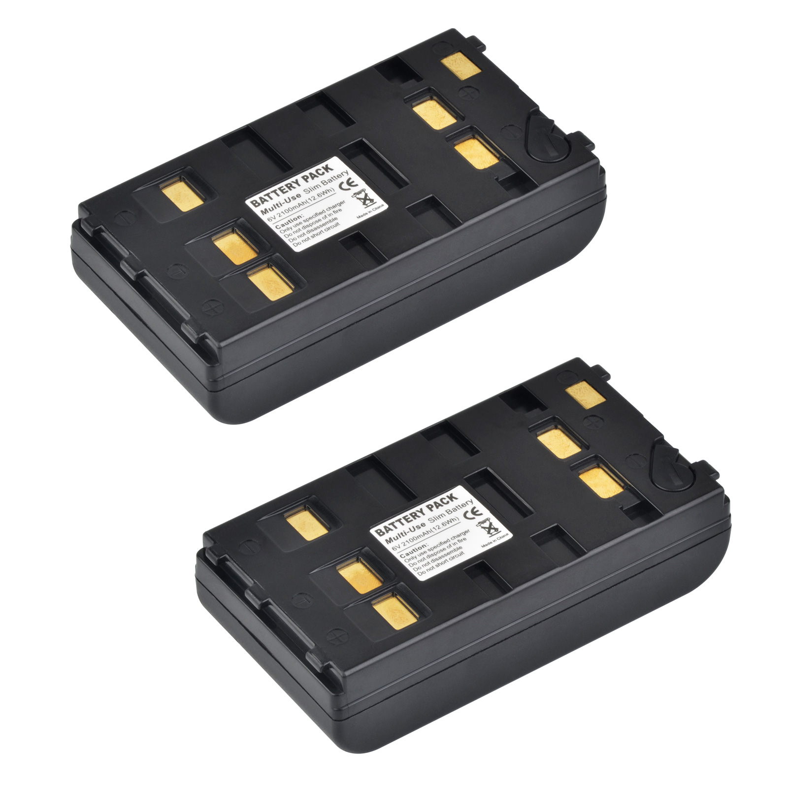 Panasonic VW-VBD55 純正バッテリー 5400mAh 2個セット 程度普通#7