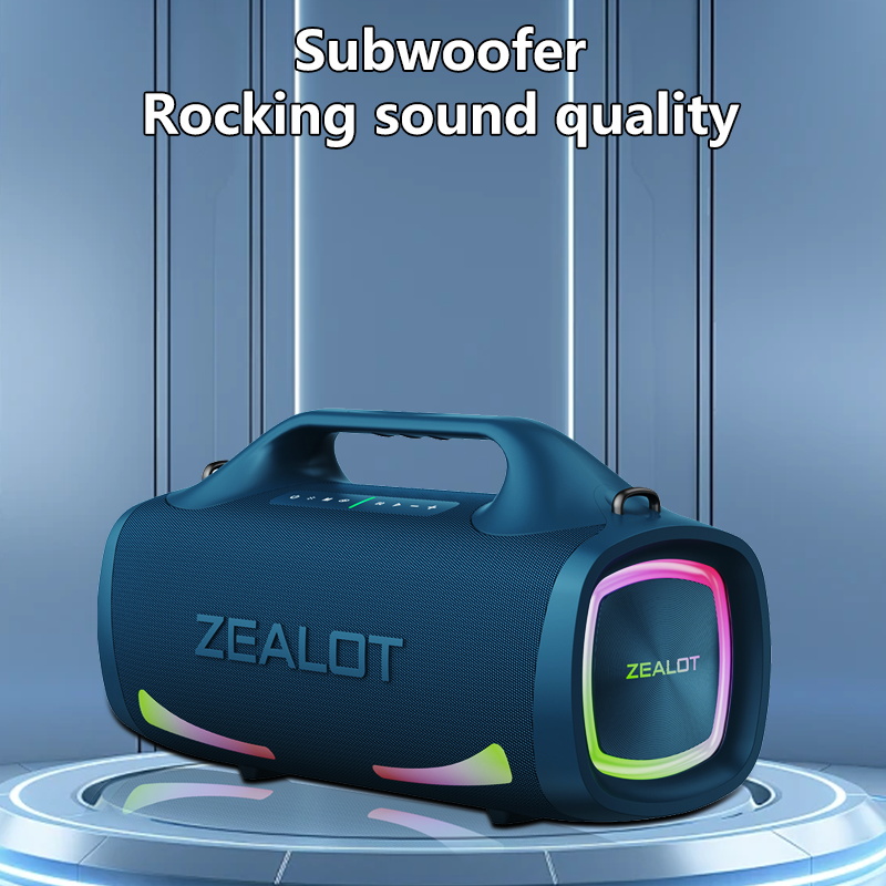 Zealot S79 100W Wireless speaker, Outdoor Portable Subwoofer