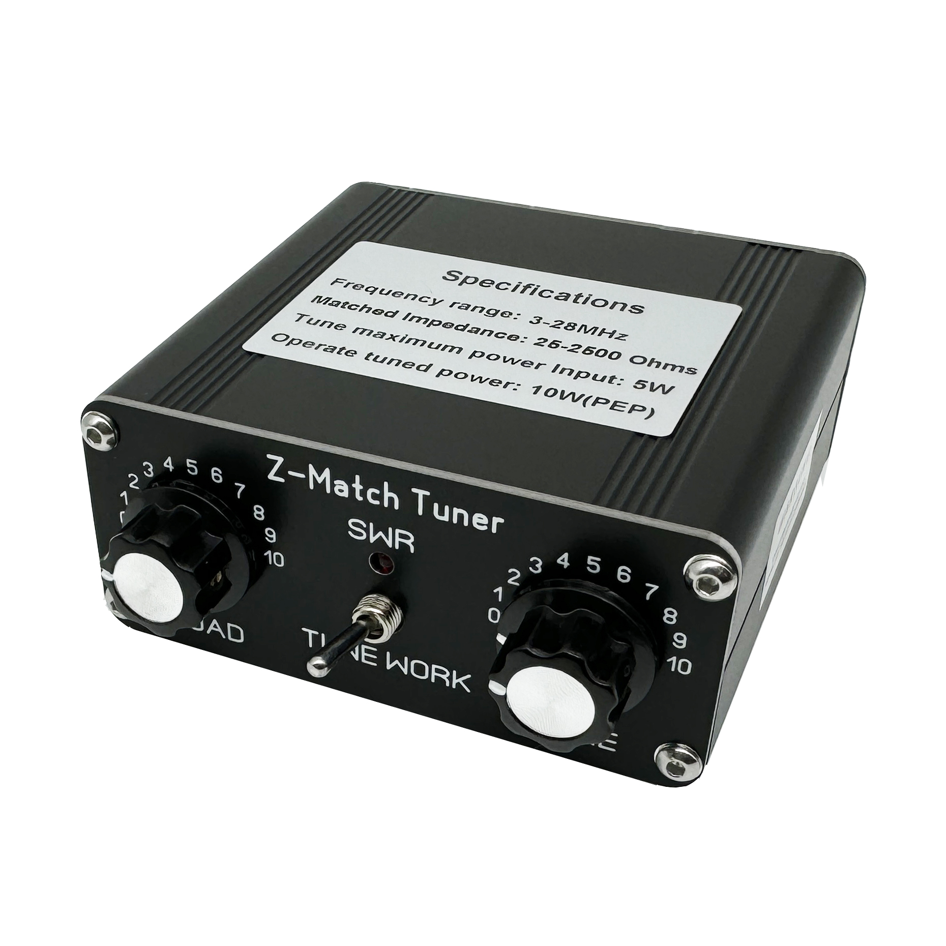 2025NEW QRP Z マッチ手動アンテナ チューナー 3 ～ 28 MHz