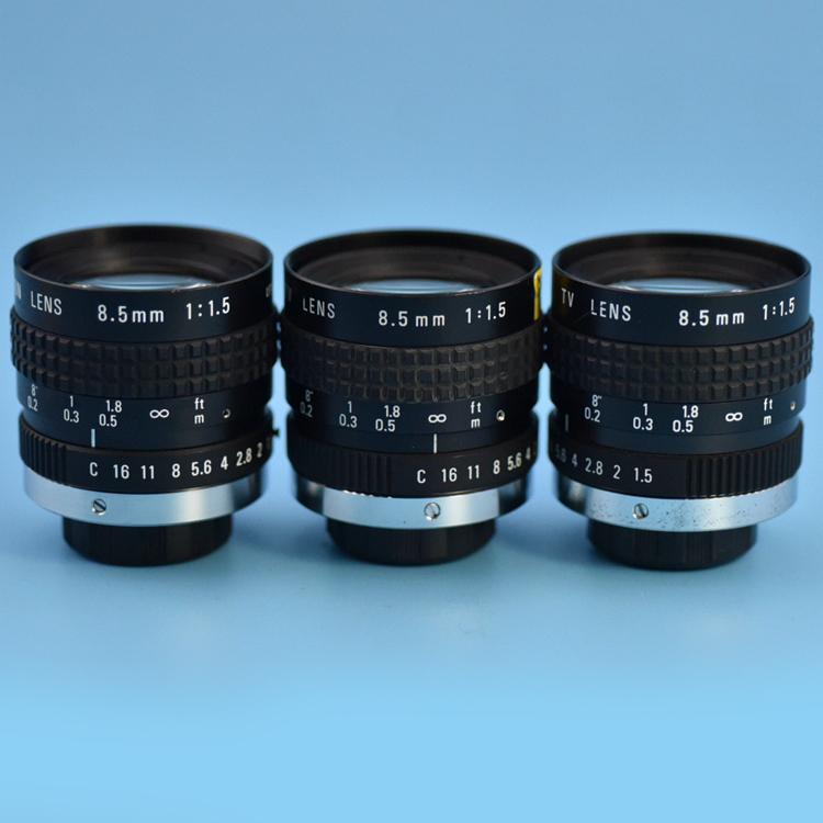 PENTAX/COSMICAR machine vision fixed focus industrial lens 8.5mm 1