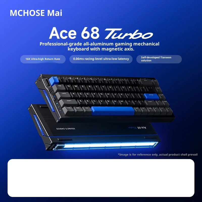 MCHOSE Ace 68 Turbo Magnetic Switch Keyboard 16K Aluminium Alloy