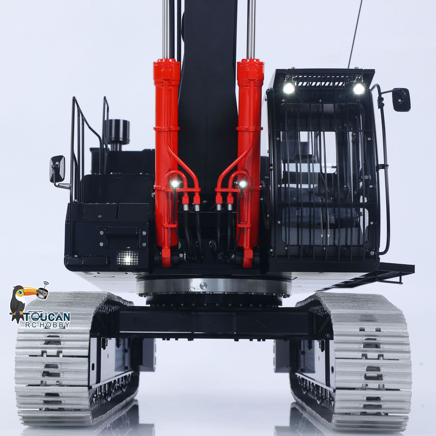 LESU ZX490 Aoue 1/14 KIT RC Hydraulic Excavator CNC Metal Remote