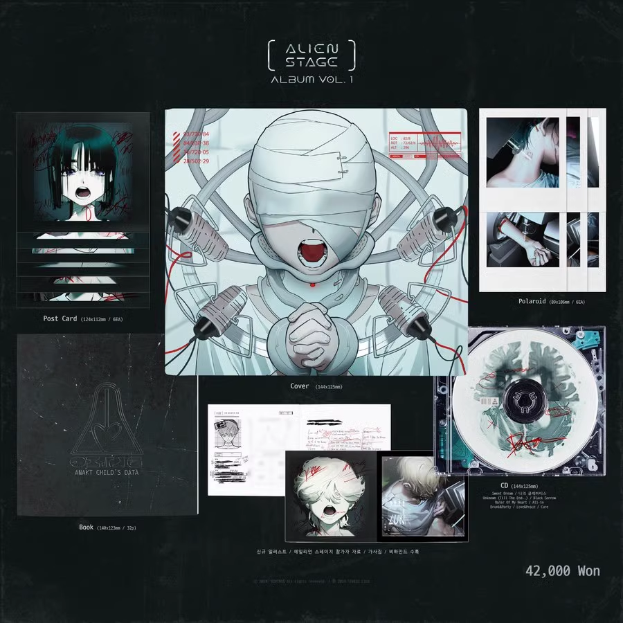 エイリアン ステージ アルバム volume.1 volume.2 公式オリジナル