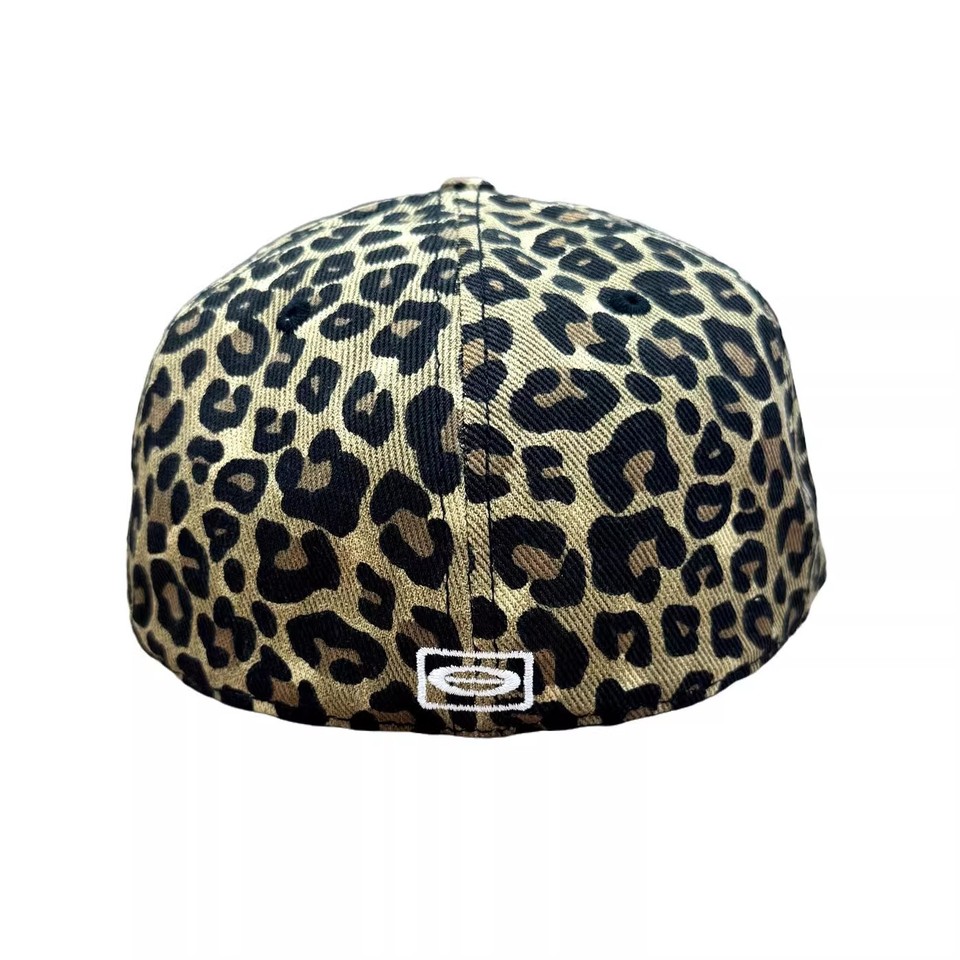 2025 Playboi Carti Yvl camo Fitted Hat Leopard print camouflage