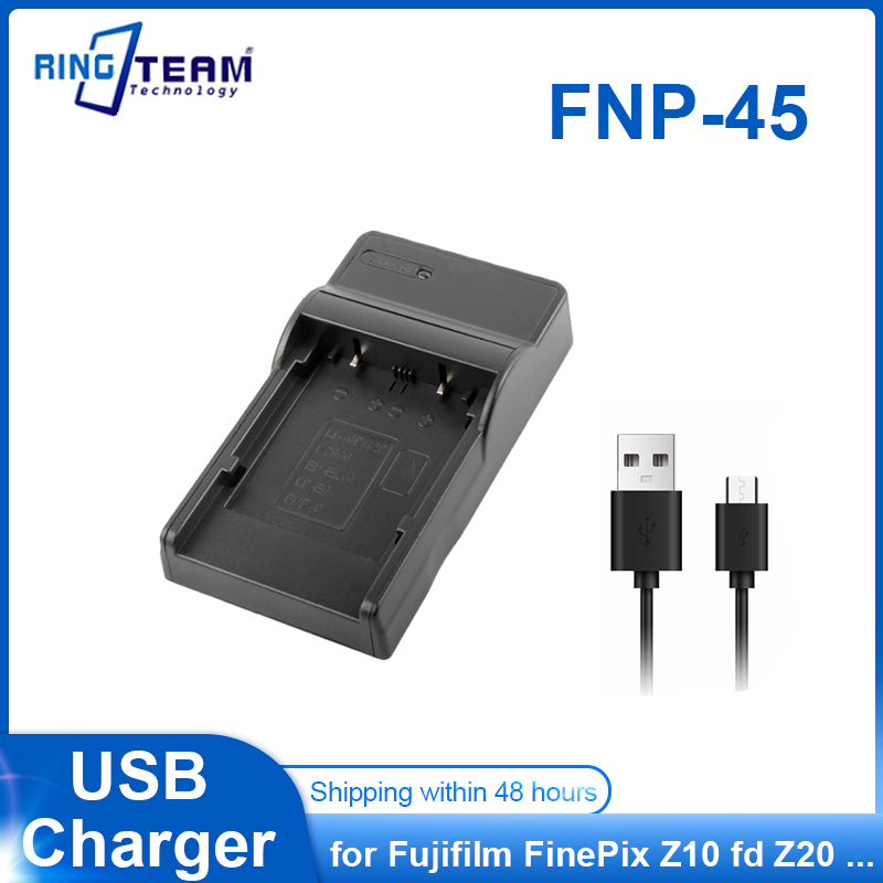 BC-45A BC-45W BC-45B BC-45 USB Charger for FNP-45 FNP-45A Battery