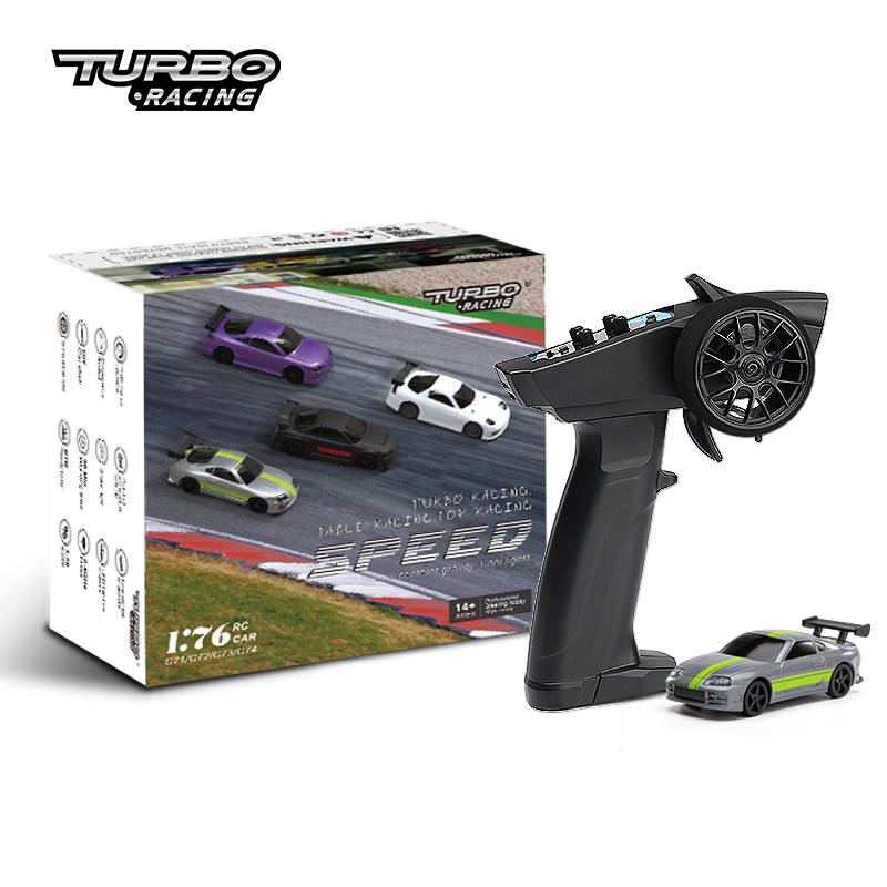Turbo Racing 1:76 C64 C73 C72 C74 Drift RC Car With Gyro Radio