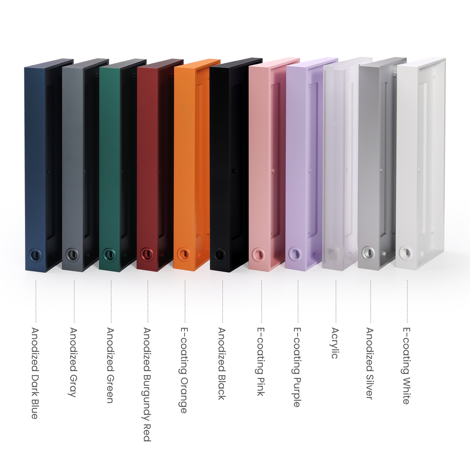 Tofu60 Redux ケースは Wooting 60 HE に適合 (真鍮ウェイトバーなし