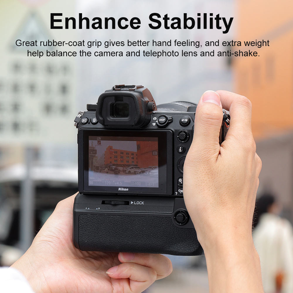 MB-N11 バッテリーグリップ Nikon Z6II Z7II カメラ用、EN-EL15 充電式