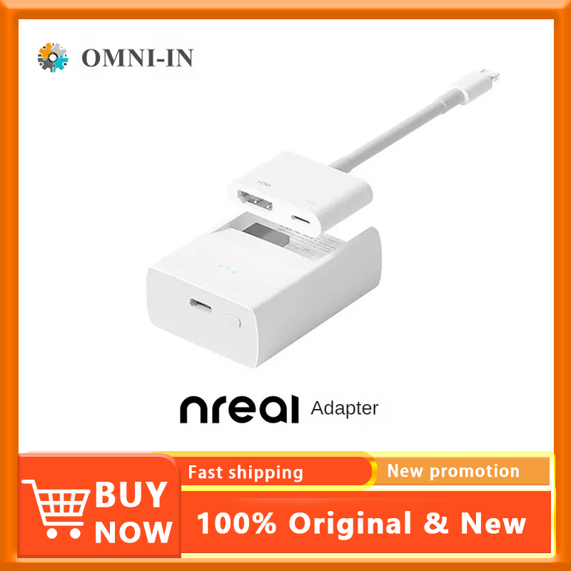 Xreal Air iPhone Adapter Connects Lightning Xreal Nreal HDMI