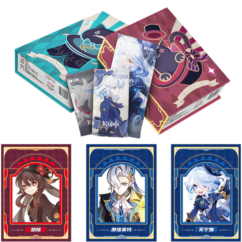 Genshin Impact Card Furina de Fontaine Anime Collection Cards