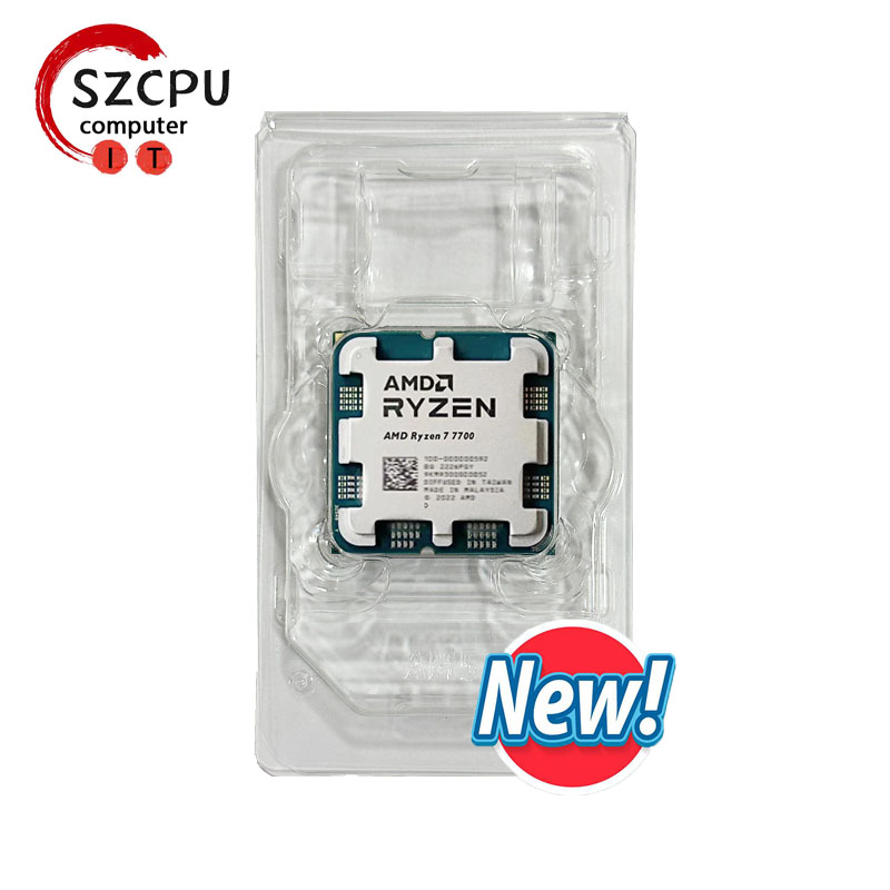 AMD Ryzen 7 7700 R7 7700 3.8 GHz 8 コア 16 スレッド CPU 5NM L3=32M