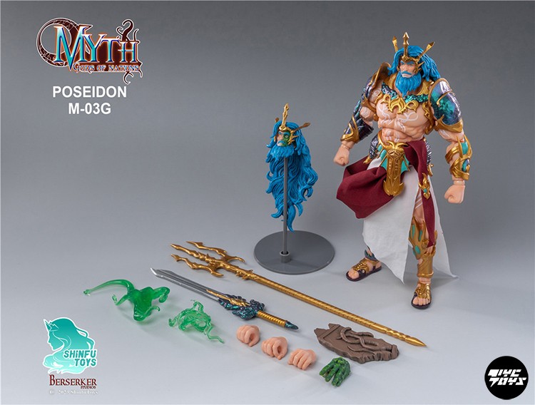 In Stock Berserker Studios 1/12 Male Soldier All Nations Myth Gods