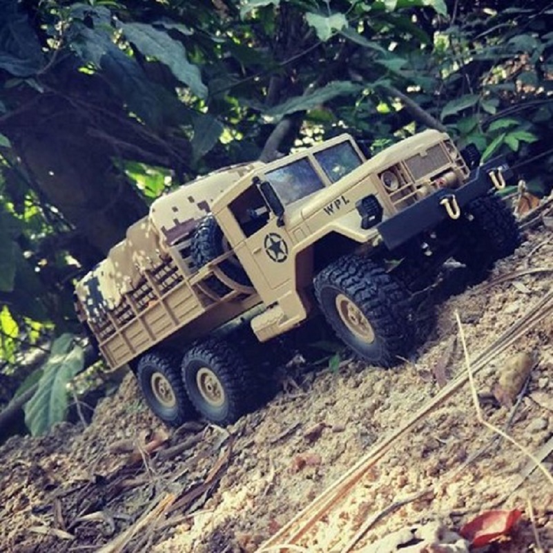 WPL B16 B-16 1:16 RC トラック WPL RC クローラー車 6WD 2.4 グラム