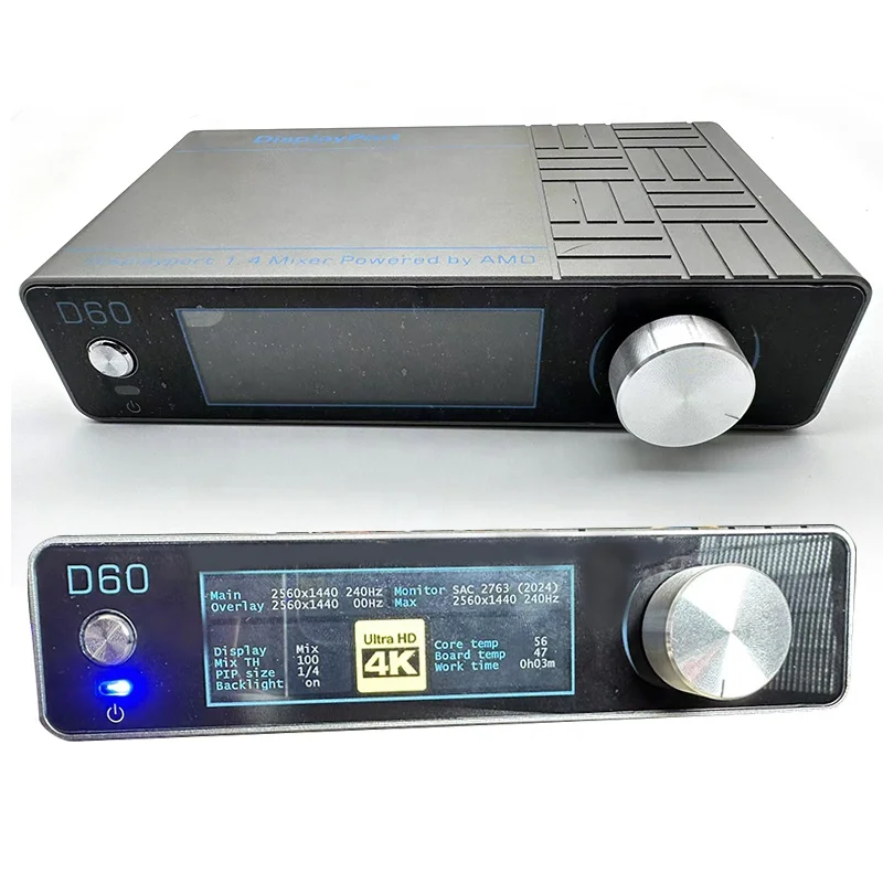 DMA 4K Adaptive Fuser Video Overlay Box Display DMA Video