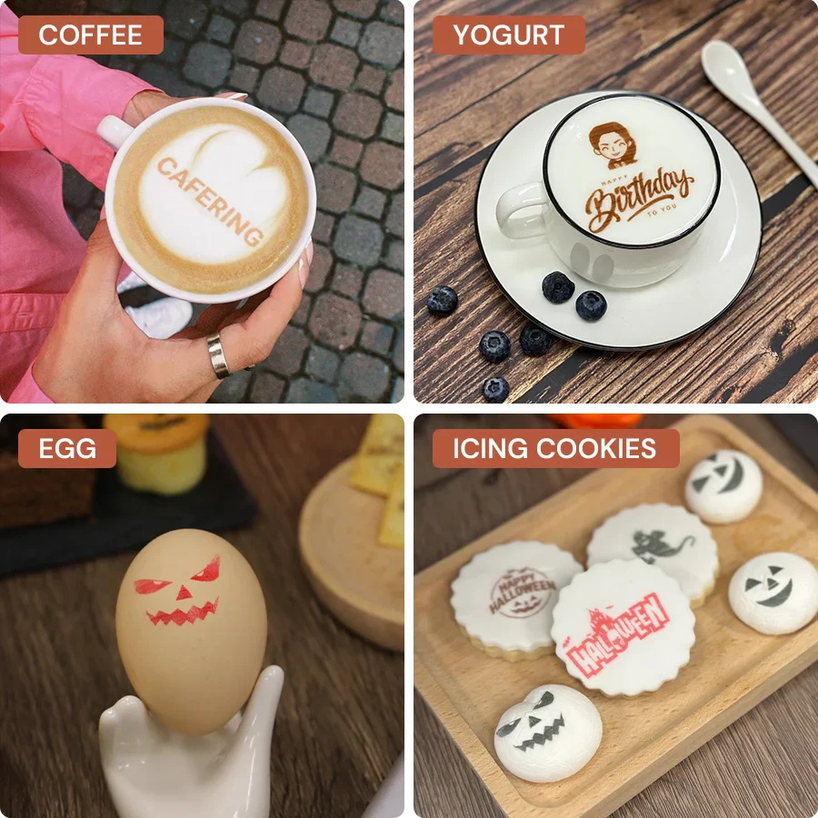 Evebot 食品グレードのポータブル PrintPen ハンドヘルド