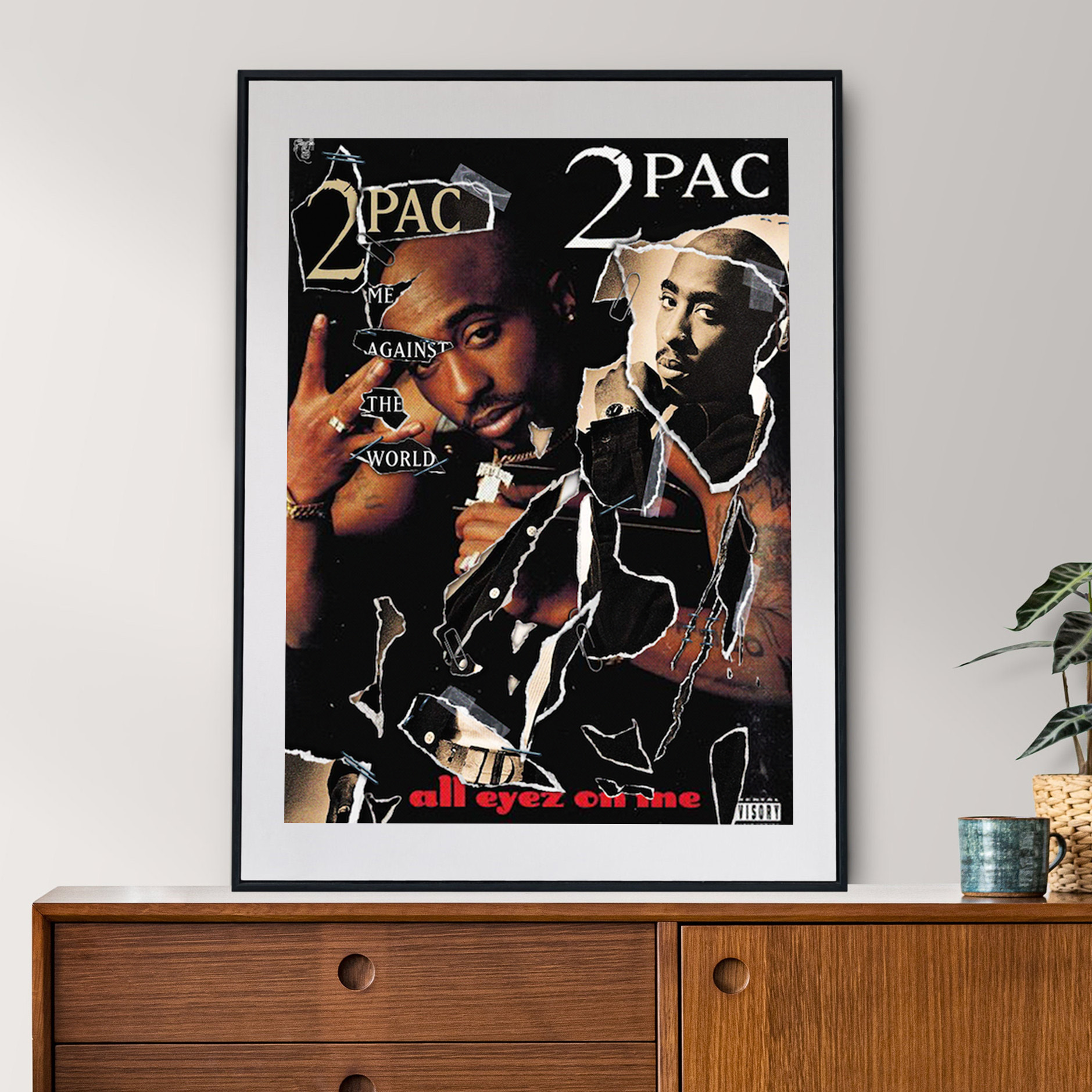 2Pac 音楽アルバムカバー美的写真ポップヒップホップラッパー
