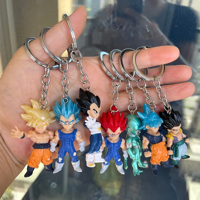 ドラゴンボール孫悟空ミニカワイイキーホルダー,アクションフィギュア