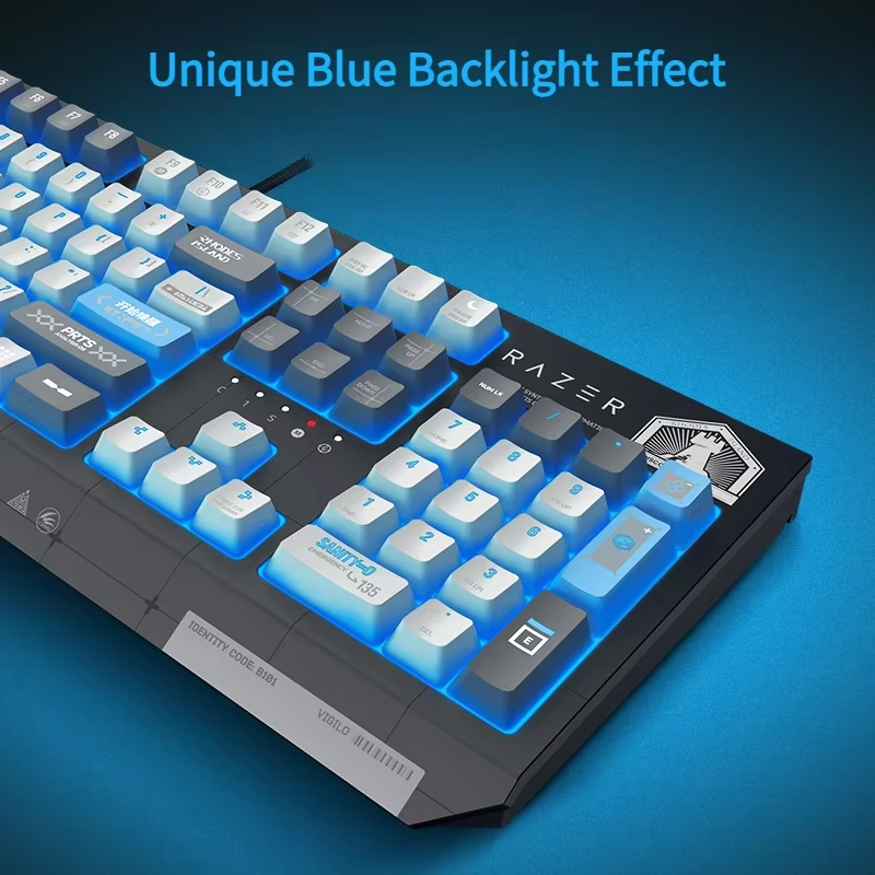 Razer Arknights Rhodes Island Limited Edition 104 Key Wired Gaming