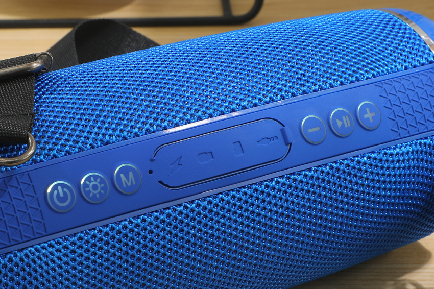 T & g-tg19220wポータブルスピーカー,Bluetooth,2400mah rgb,LEDライト