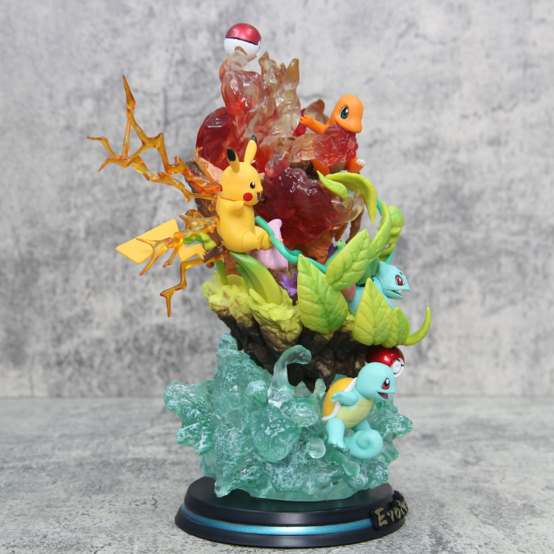 26 センチメートルアニメポケモンピカチュウヒトカゲフシギダネ