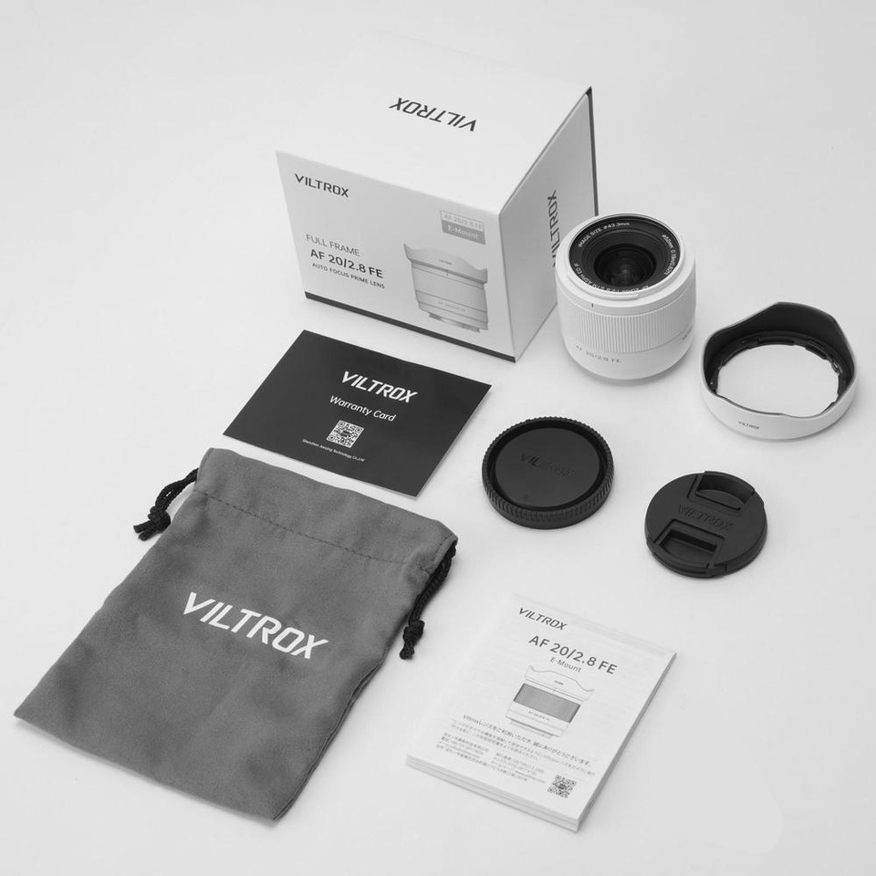 Viltrox AF 20mm F2.8 FE-Mount Lighteight Wide Angle Large Aperture