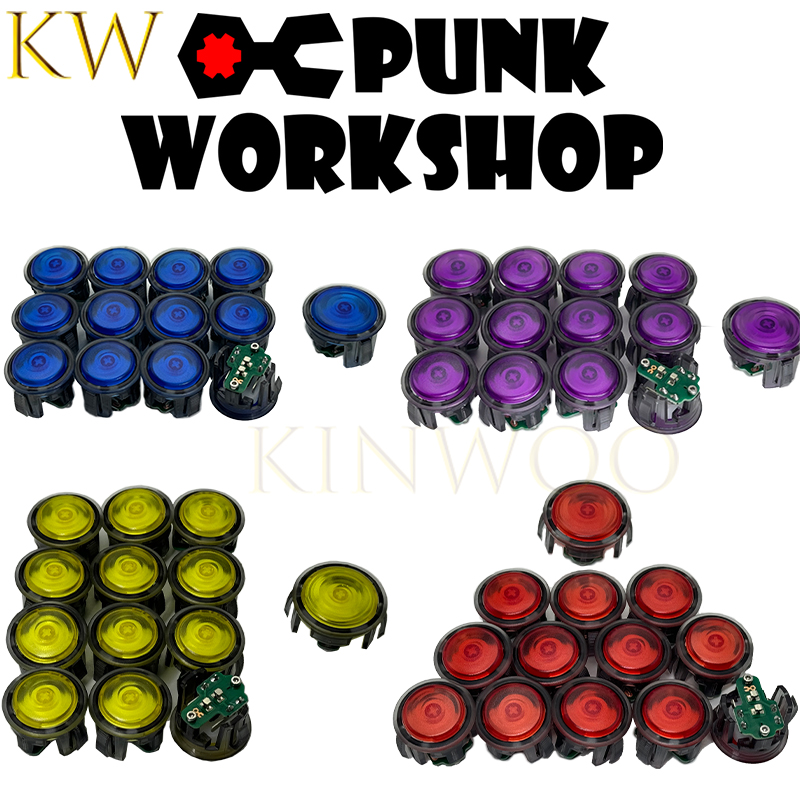 Punk Workshop Original PWS Blaze Button With Mute Microswitch For