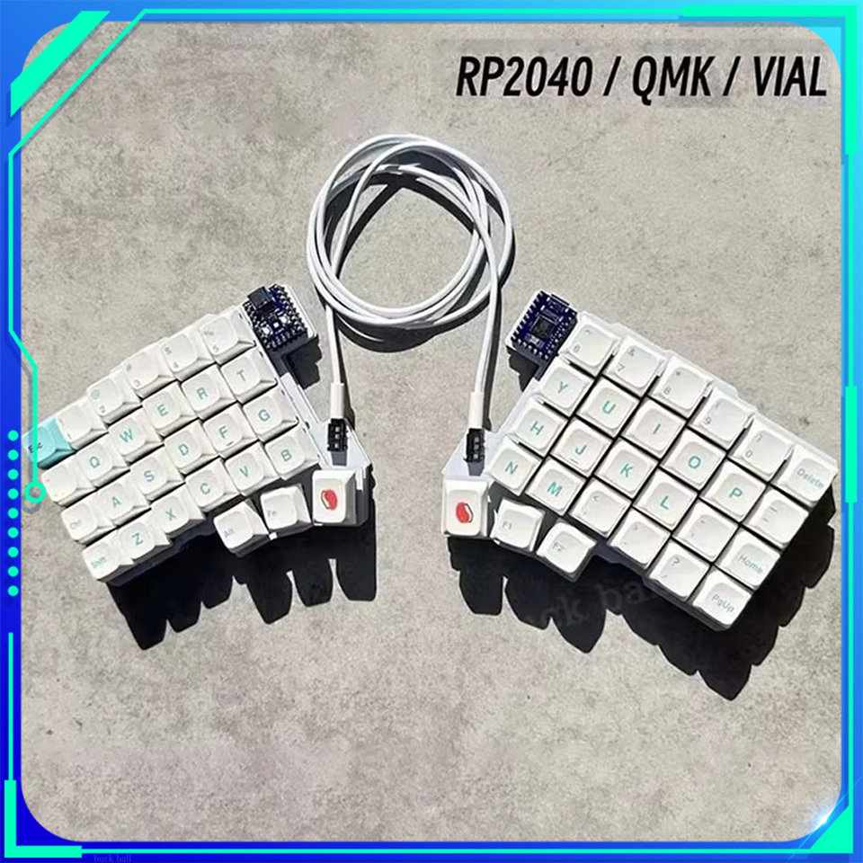 Silakka54 分割キーボードホットスワップサポート QMK/VIAL 有線