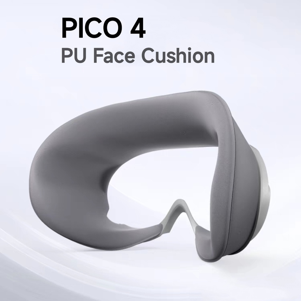 Original VR Pico 4 Face Cushion PU/ Cloth Eye Pad Mask Mounted