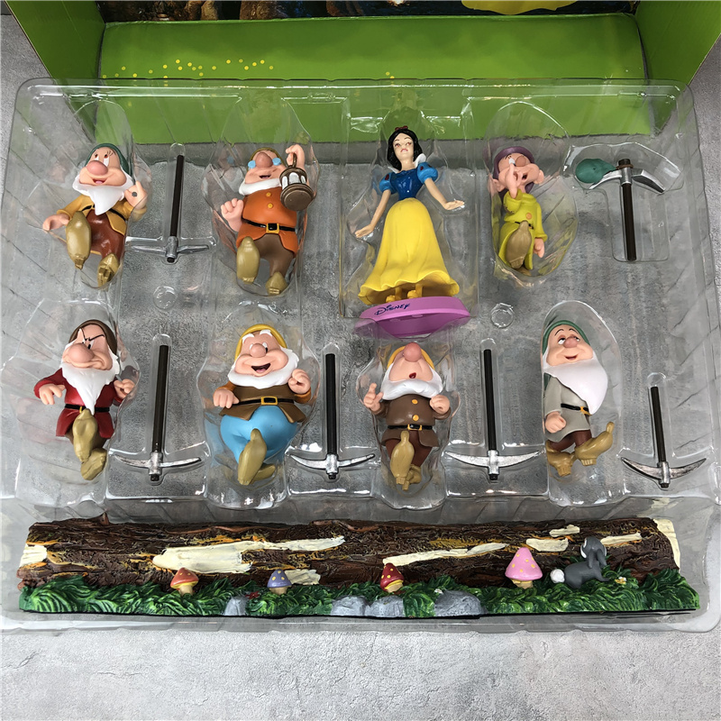 希少】Disney スノーホワイトと七人の小人 可動フィギュアセット