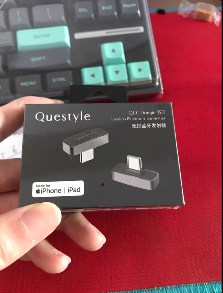 Questyle QCC Dongle Pro LDAC Lossless Bluetooth 5.4 Transmitter