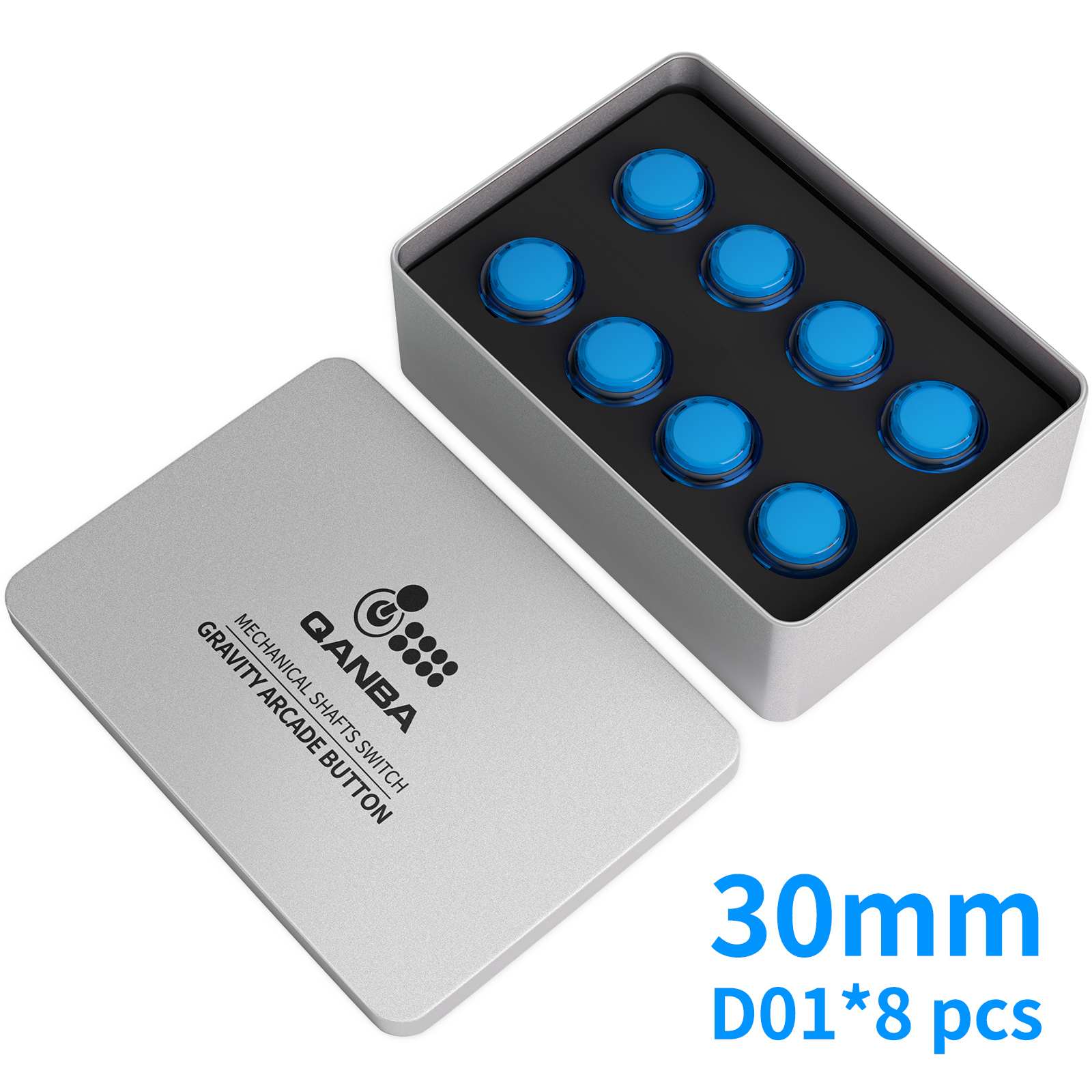 QANBA Gravity KS アーケード ボタン メカニカル シャフト サイレント