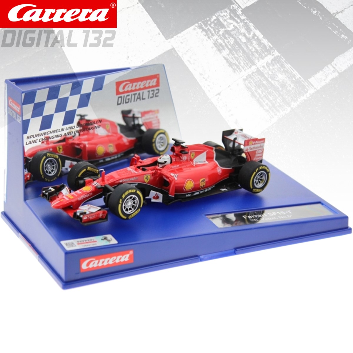 Carrera Slot Car Evolution/Digital132 27120 MP 4/20 / 30763 SF 15