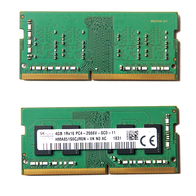 Sk hynix DDR4 4GB 8GB 2666MHz RAM 1Rx16 PC4 - 2666V 1.2V Laptop