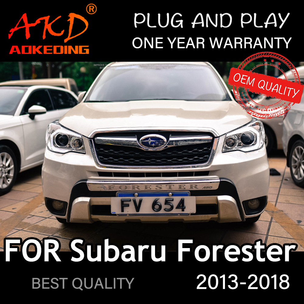 ヘッドライトスバルフォレスター2013-2018車 автомобильные товары led