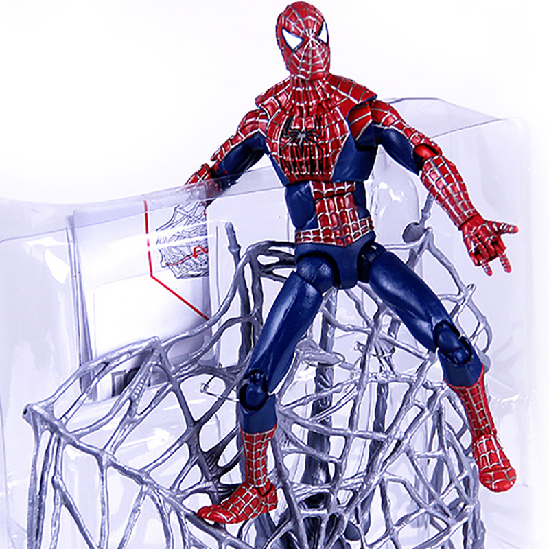 スパイダーマンアクションフィギュア,コレクタブルフィギュア,24cm