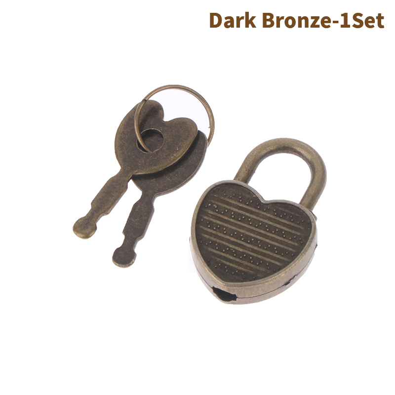 1pcs Mini Padlocks Key Lock With Key Luggage Lock For Zipper Bag