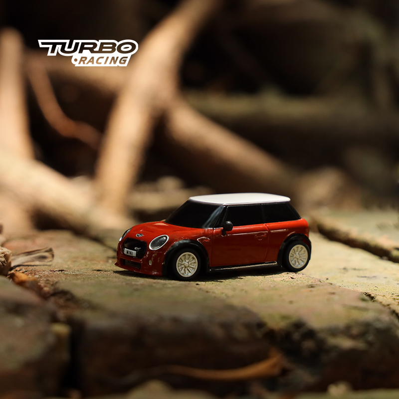 Turbo Licensed Mini Cooper F56 3 Door Hatch 1/76 Radio Control