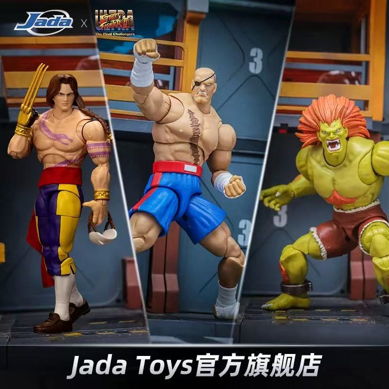 In Stock Jada Toys Ultra Street Fighter II M.Bison Dhalsim Violent
