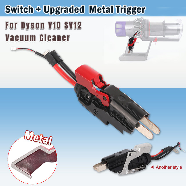 美品】ダイソン V10 SV12分解清掃済 本体 金属強化トリガー55分 強化