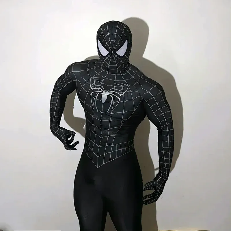 トビー・マグワイア スパイダーマン コスチューム ブラック/レッド