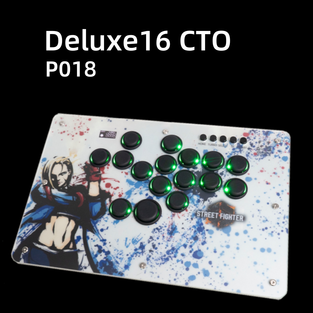 Panda Hitbox Standard 16Keys No RGB Custom Panel Fighting Game