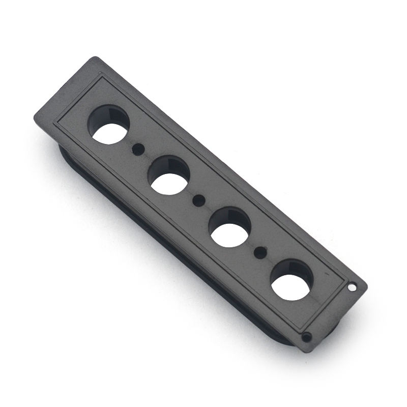 ピックアップ製造機用の4弦ベースカバー,9.5mm,ポール,穴付き,ベース