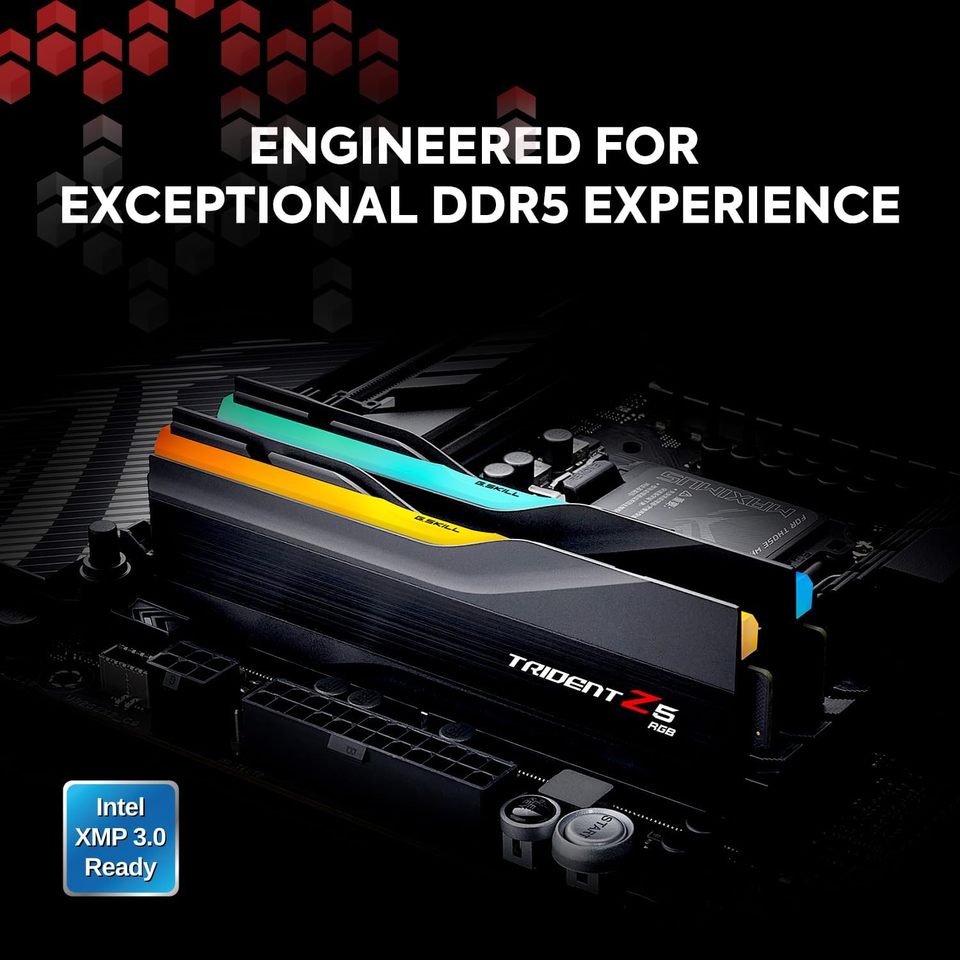 G.Skill Trident Z5 RGBシリーズ 2x16GB / 2x24GB / 2x32GB キット 288