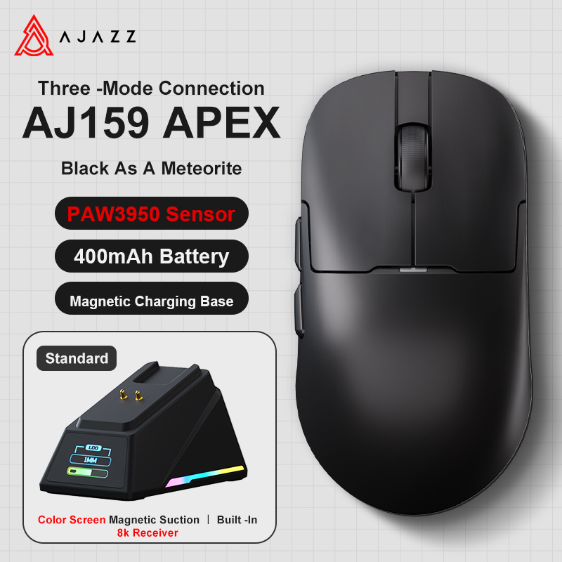 AJAZZ AJ159 APEX/AJ159PRO Wireless Gamer Mouse with RGB Magnetic