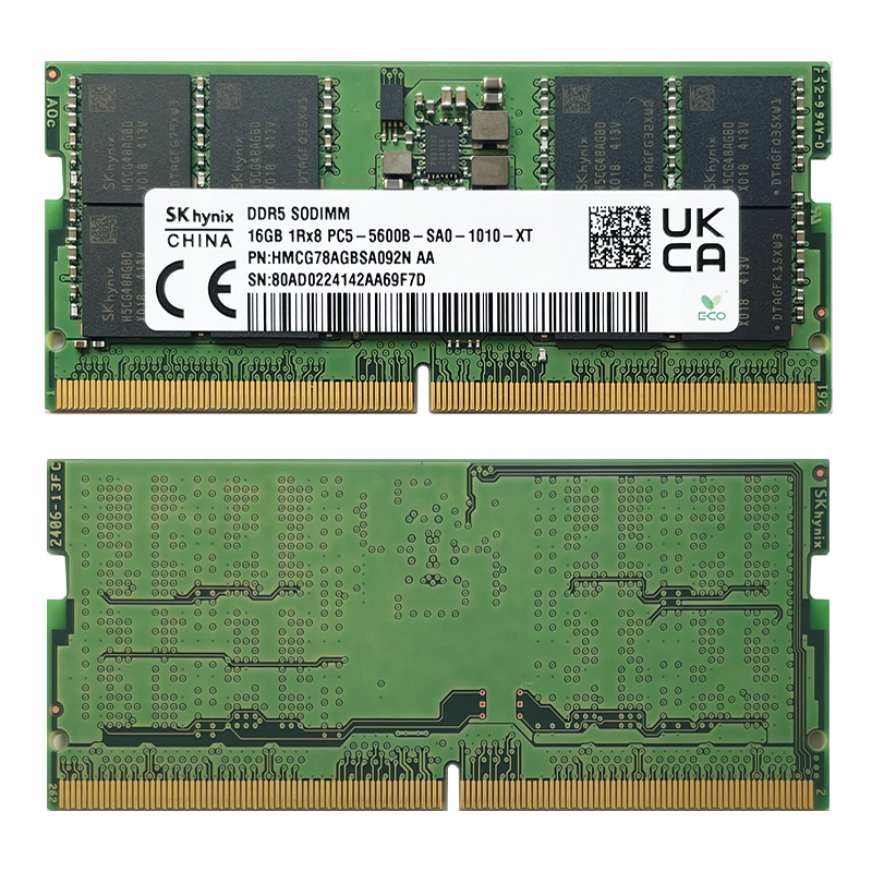 SK hynix RAM DDR5 8GB 16GB 32GB 4800MHz 5600MHz Laptopk Memory