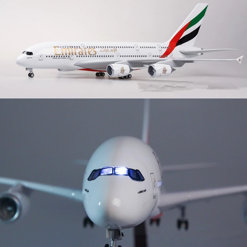 エアバス A380 UAE/エミレーツおもちゃの飛行機モデル 1/160 スケール