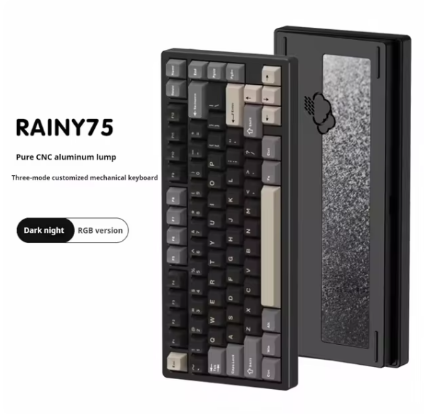 RAINY75 メカニカルキーボードアルミ合金トライモード RGB ワイヤレス